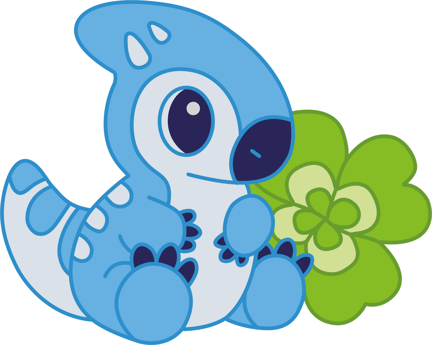 Lucky Plushie Pin