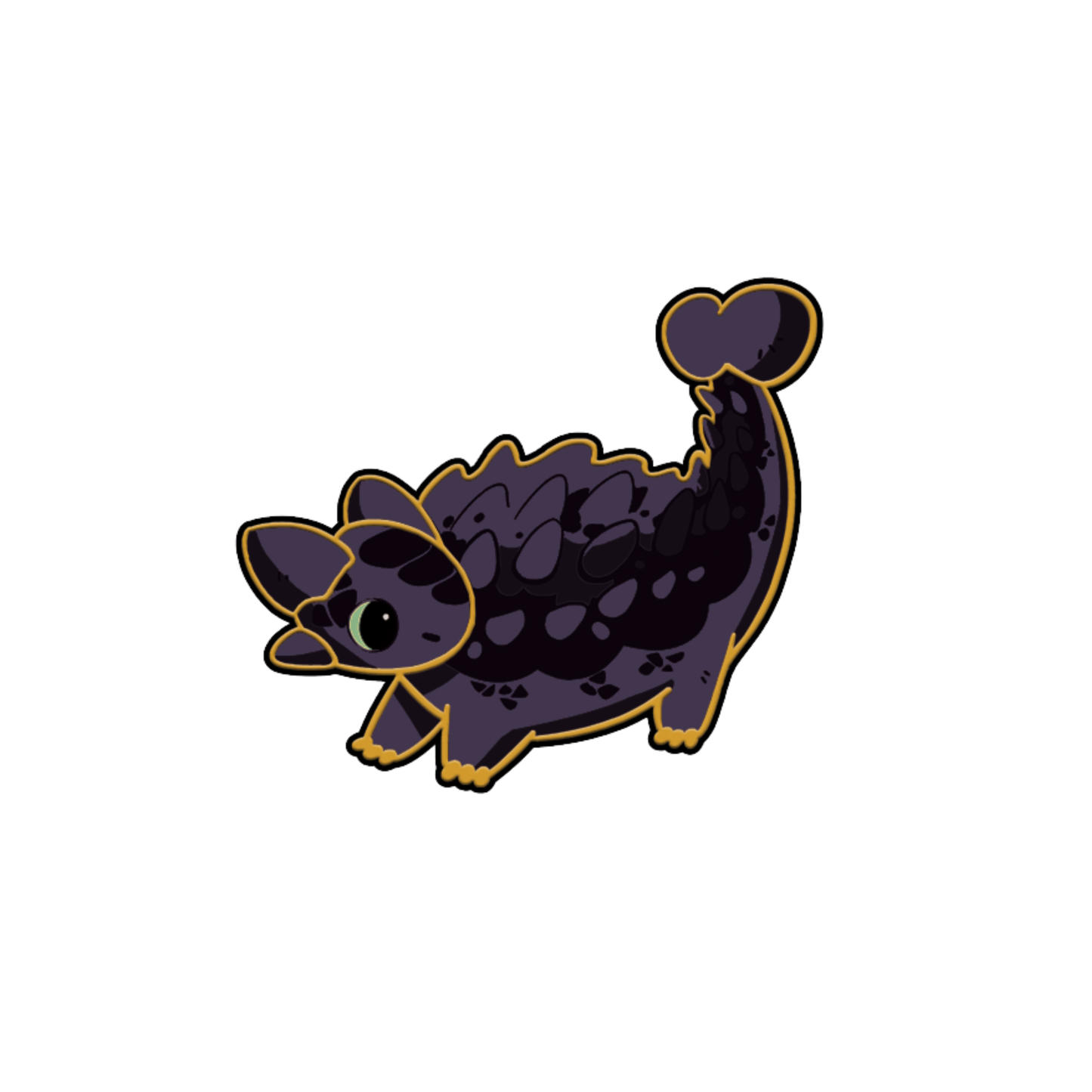 Melanistic Anky Pin